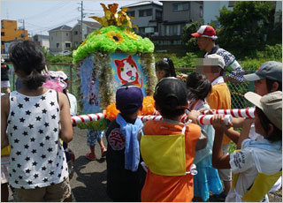 中村町内会みこし祭り＆盆踊り大会2014